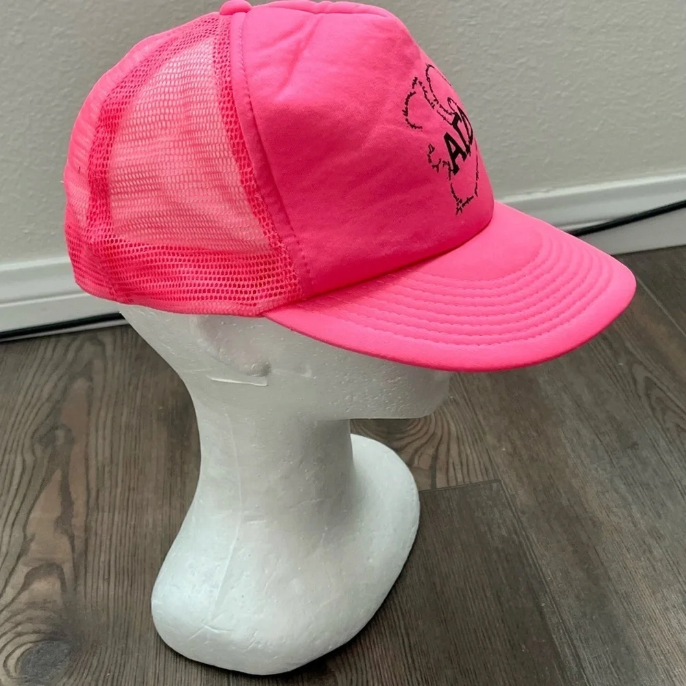 Pink Heart Logo Trucker Hat